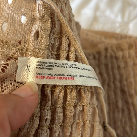 Free People bralette size medium light beige color - Picture 6 of 8